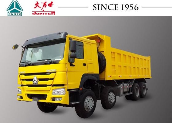 SINOTRUK HOWO A7 8X4 371HP Tipper Truck For Transporting Loose Material