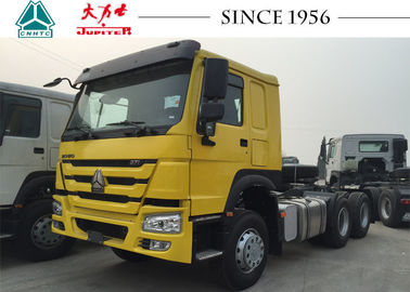 Sinotruk HOWO 6X4 Tractor Truck Advanced Brake System With 371 Hp Euro II Engine