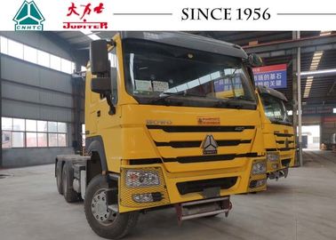SINOTRUK HOWO Tractor Truck , Howo 6x4 Tractor For Container Transport