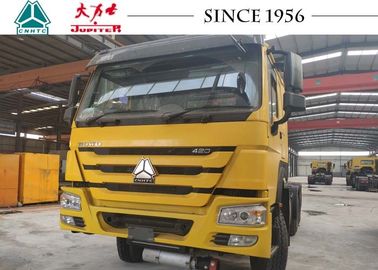 SINOTRUK HOWO Tractor Truck , Howo 6x4 Tractor For Container Transport