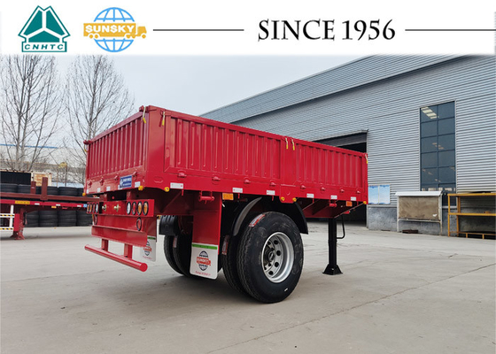 Drawbar Flatbed Trailer Full Trailer Exported To Tanzania